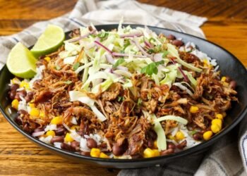 Carnitas Burrito Bowl – Barefeet within the Kitchen