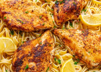 Creamy Lemon Hen Pasta – Closet Cooking