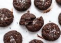 Flourless Chocolate Almond Butter Cookies (SO fudgy!)