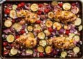 Sheet Pan Hen & Sausage Dinners