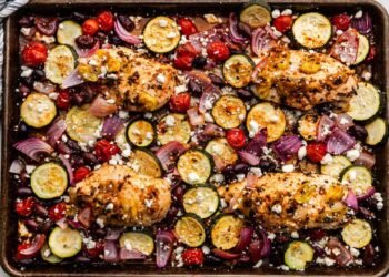 Sheet Pan Hen & Sausage Dinners
