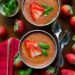 Strawberry Gazpacho – Chocolate Coated Katie