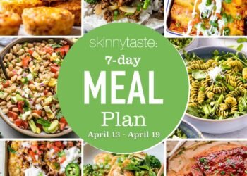 Free 7 Day Wholesome Meal Plan (April 13-19)