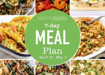 Free 7 Day Wholesome Meal Plan (April 27-Could 3)