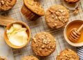 Unbelievable Honey Banana Bran Muffins (over 5g of fiber)
