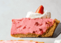 Simple No Bake Strawberry Cream Pie Recipe