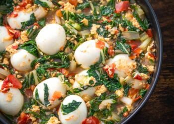 Sarciadong Pechay at Itlog – Panlasang Pinoy