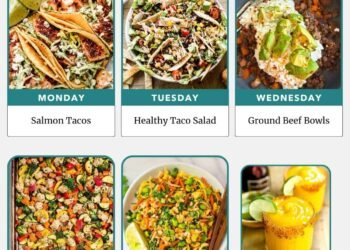 Weekly Meal Plan 5.10.26 – WellPlated.com