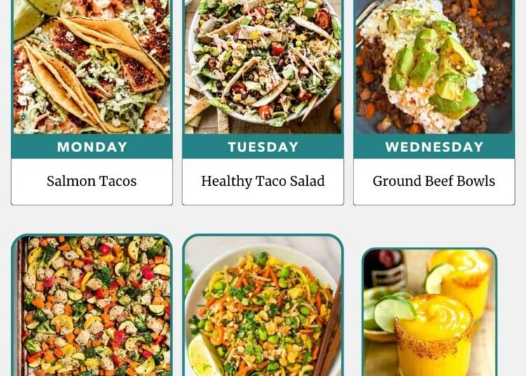 Weekly Meal Plan 5.3.26 – WellPlated.com