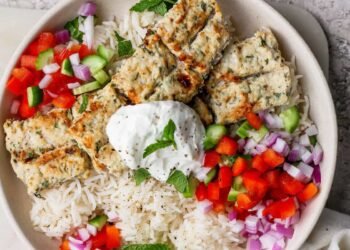 Air Fryer Mediterranean Rooster Bites (Prepared in 25 Minutes!)