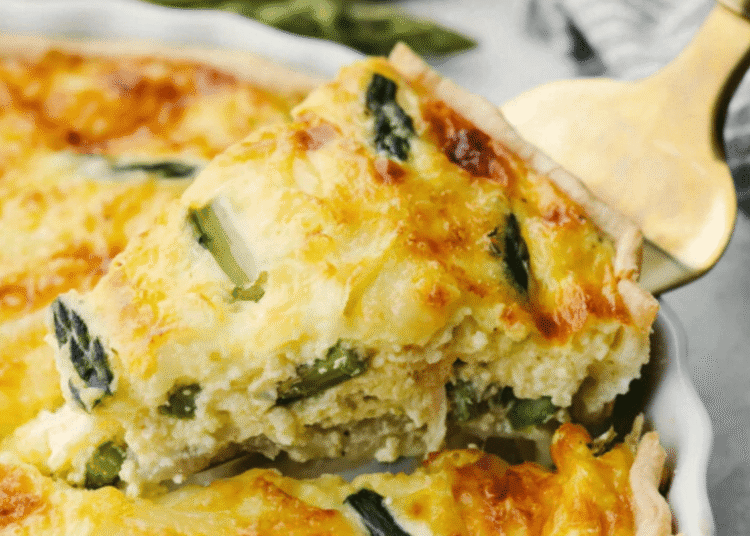 Asparagus Quiche Recipe (Simple Spring Brunch)