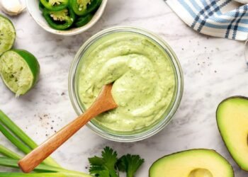 Zesty Avocado Cilantro Lime Dressing