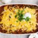 Simple Hen Enchilada Casserole