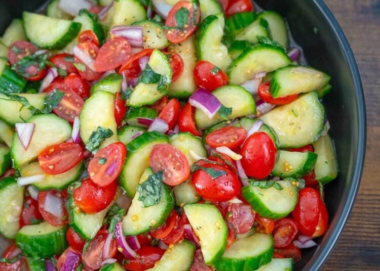 Cucumber Tomato Salad – Panlasang Pinoy
