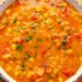 Curried Crimson Lentil Soup with Chickpeas and Quinoa
