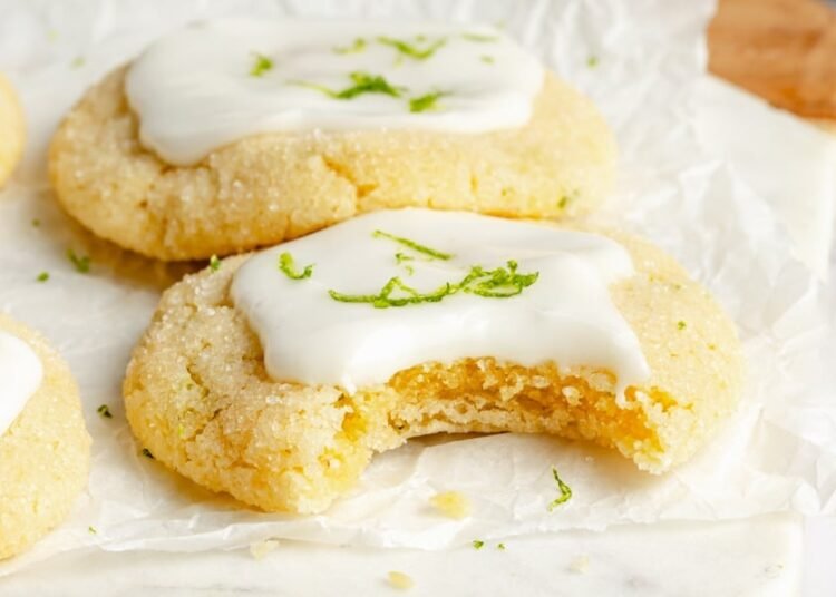 Delicate Lime Sugar Cookies (gluten-free!)
