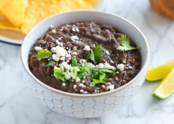 Refried Black Beans Recipe (Higher than Retailer-Purchased)