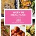 Weekly Meal Plan #88 (5 Simple Dinners + Free Purchasing Record)