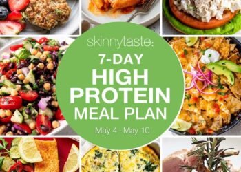 7 Day Excessive Protein Food regimen Meal Plan