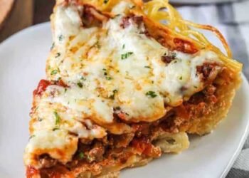 Straightforward Baked Spaghetti Pie